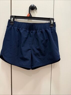 Old Navy Navy Blue Athletic Shorts with Elastic Waist